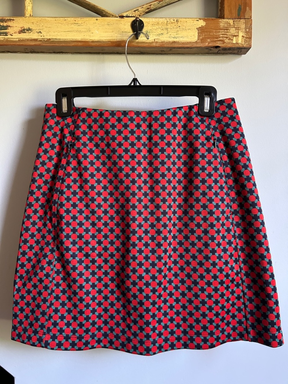 Tory Burch Performance Jacquard Skirt With Shorts  S/P